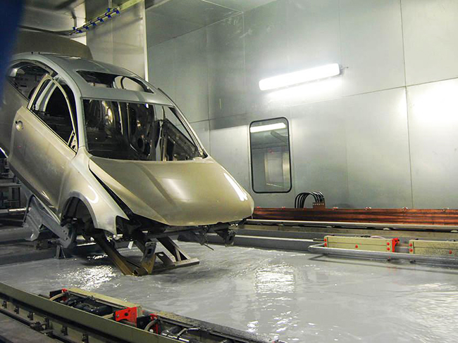 汽車整車無磷皮膜劑的應用